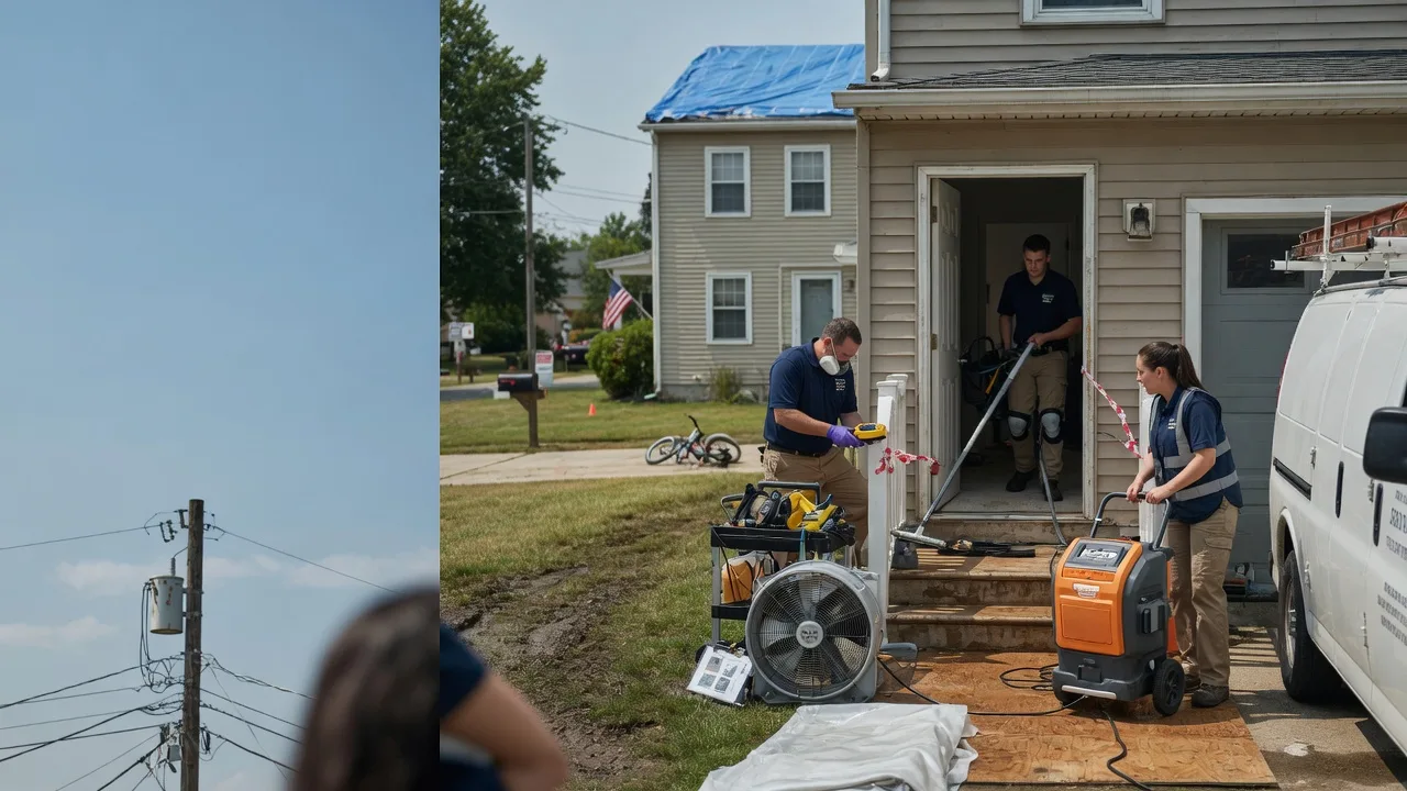 Water Damage Repair in Negley, OH near me